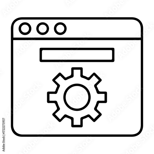 Web Settings Icon