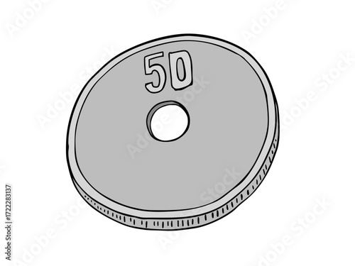 硬貨 50円