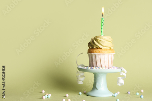 Sweet Birthday cupcake with...
