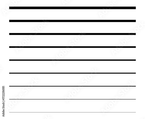 Lines Stroke Sketching Seamless Design Elements Vector Illustration
