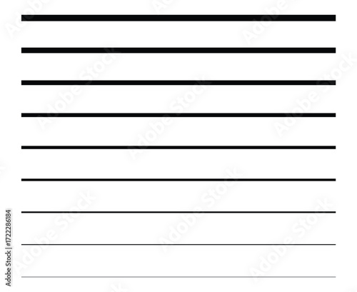 Lines Stroke Sketching Seamless Design Elements Vector Illustration