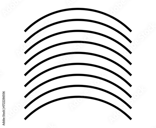 Lines Brush Wave Patterns Texture Seamless sketching Design Vector Illustration