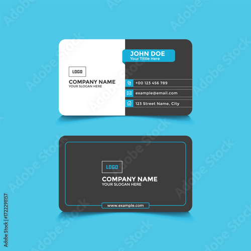 Modern Corporate Business Card Design
