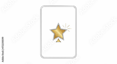 Christmas icon vector 2025 download golden star card template vector illustration for graphic design and creative projects online free