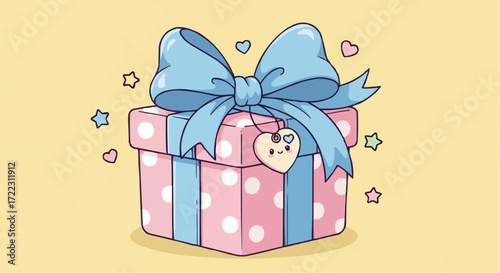 Christmas icon vector 2025 find the perfect gift cute present with bow for birthday holiday celebration and special occasion ideas