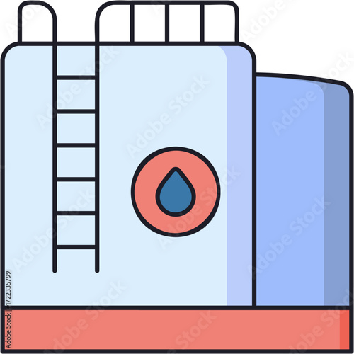 Storage Tank  Sticker
