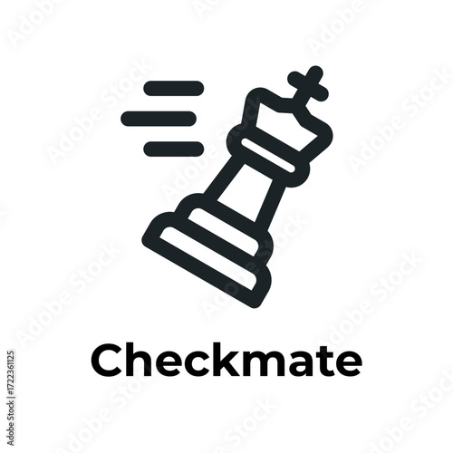 Checkmate Icon A Symbol of Victory and Strategy in Chess