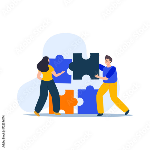 Teamwork and problem-solving Putting the pieces together to achieve success