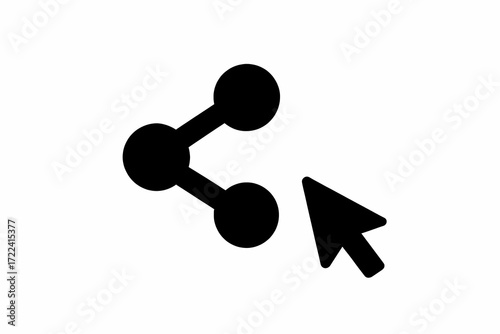 animated share symbol