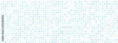 Medical healthcare background. Light blue cross pattern. Math plus symbol wallpaper. Tech backdrop for presentation, banner, booklet, brochure, leaflet. Modern Vector