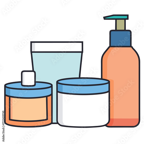 Beauty Products and Skincare Routine Essentials