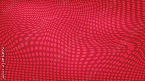 abstract red dots pattern background