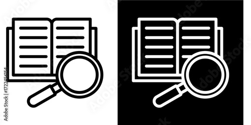 Case Study  Icon Set White Style Collection
