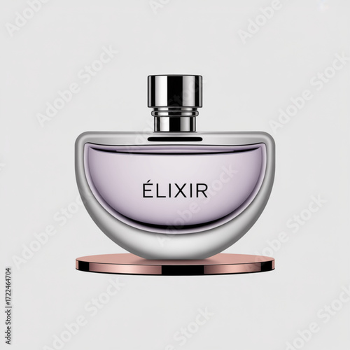 Elixir perfume bottle luxury fragrance scent aroma beauty product cosmetic glass container for women eau de parfum