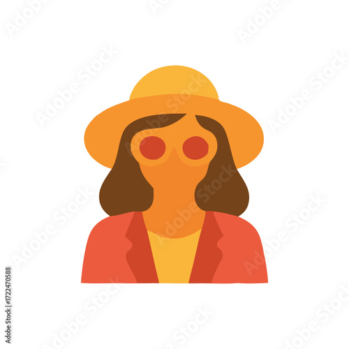 Trendsetter outfit person wearing a hat sunglasses and jacket is a stylish modern trendsetter.