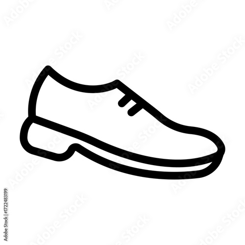 Shoe Line Icon of Product Photography Icon Set