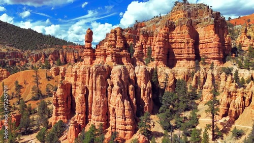 Red Canyon Utah Hoodoo Orbit