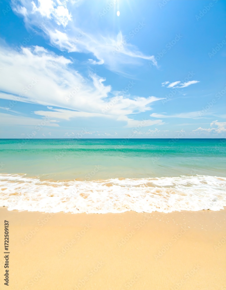 Obraz premium Sunny beach scene (1)
