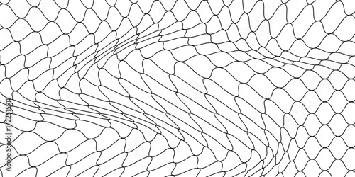Mesh texture for fishing nets. Grunge pattern for sportswear or soccer goal, volleyball net, basketball hoop, hockey, athletics. Mesh modern net.Vector