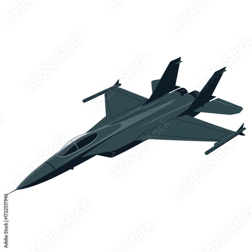 military jet fighter