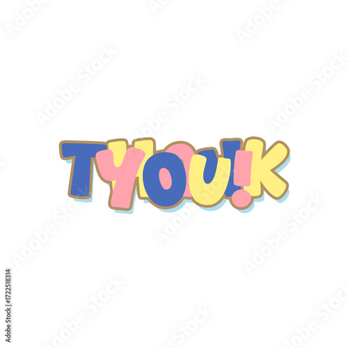 Cute Colorful Thank You Cards