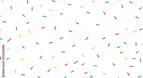 Colorful confetti pattern background design.