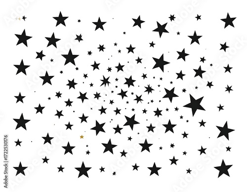 Black stars on white background (1)