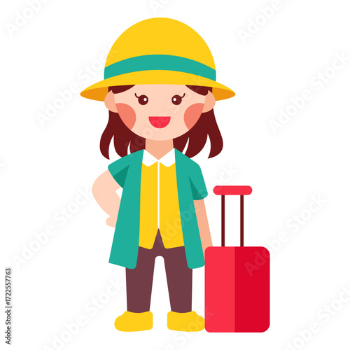 tourist (woman)