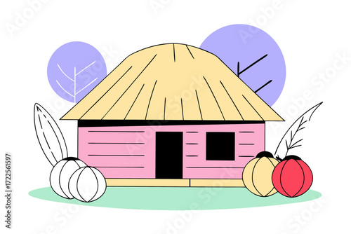 house in the woods