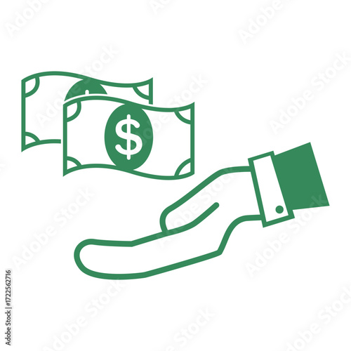 Accounting logo icon illustration