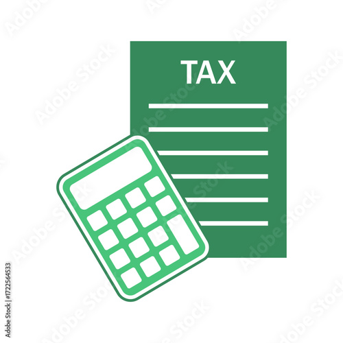 Accounting logo icon illustration