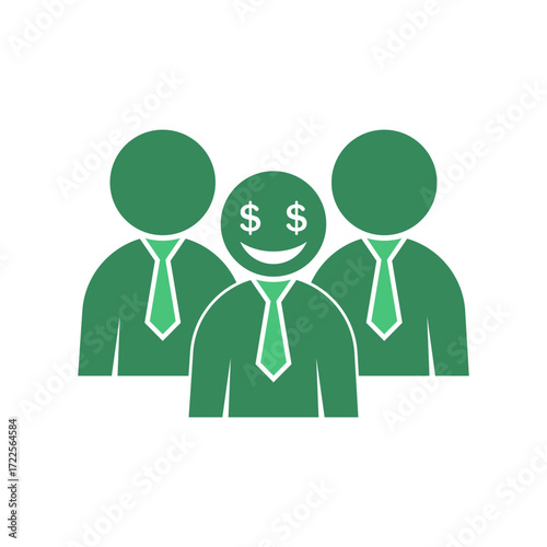 Accounting logo icon illustration