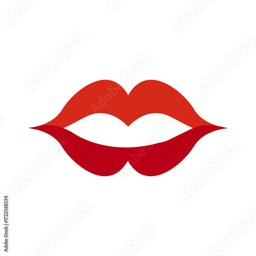 lip design icon vecktor
