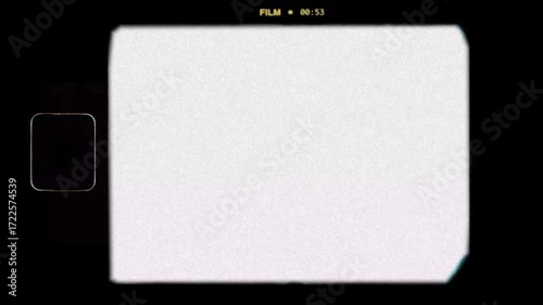 Super 8 mm Film grain Dust and Scratches.Retro template. Opacity or screen mode usage for overlay your video. Negative film