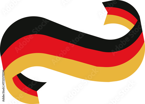 germany flag ribbon