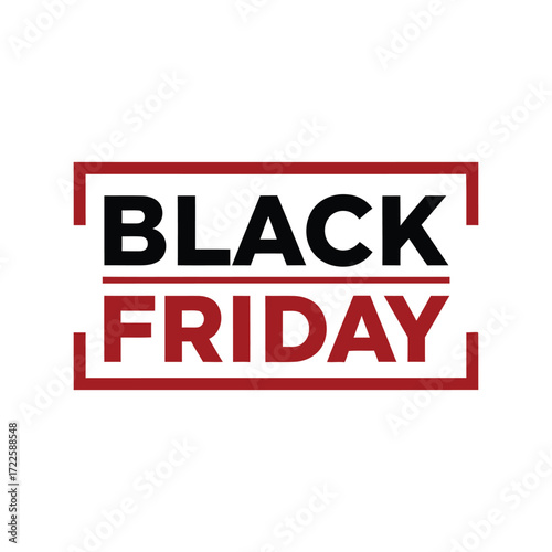 Black friday sale event big discount promotion commerce advertising design vector