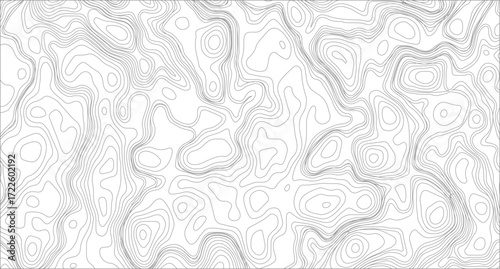 White topography topology vector white background, Modern design with White background with topographic wavy pattern design.Luxury black abstract line art,
