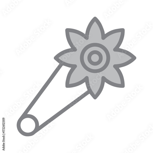 Flower Pin Icon