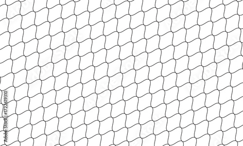 Mesh texture for fishing nets. Grunge pattern for sportswear or soccer goal, volleyball net, basketball hoop, hockey, athletics. eps10