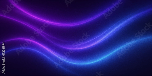 Abstract blue background with flowing wave lines, a smooth digital illustration of energy and motion