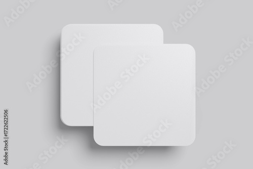 Coasters Square Mockup