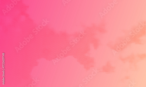 Pink orange polka dots gradient halftone background. Pop art cartoon dot texture with comic graphic design, Horizontal abstract pattern wall for cover digital technology. vector modern
