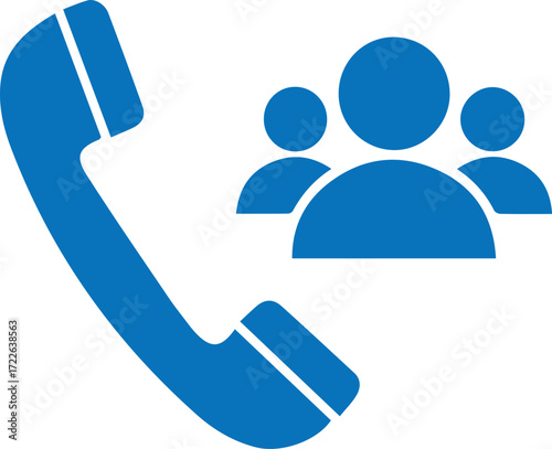 Business Call Icon – 3D Corporate Communication Symbol