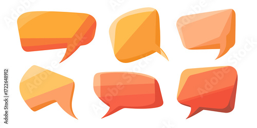 Colorful Speech Bubbles