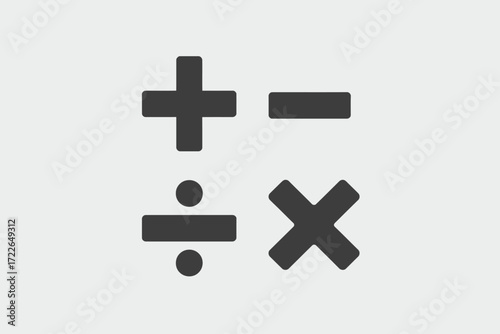 Math Symbols Graphic