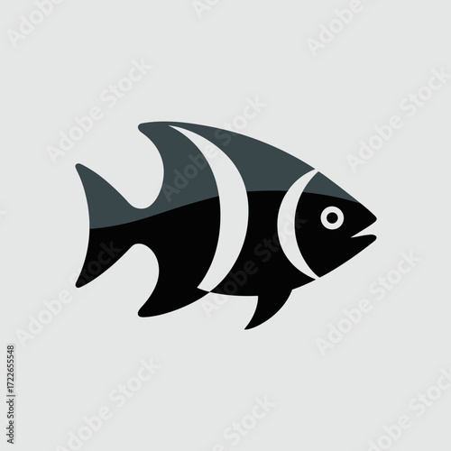 fish, icon, silhouette, aquatic, marine, ocean, water, river, lake, sea, wildlife, swimming, fin, tail, scales, tropical, freshwater, saltwater, animal, fauna, underwater, graphic, illustration, desig