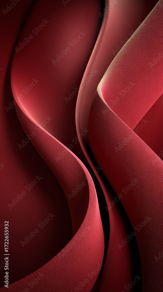 Fototapeta premium background with smooth curves and soft edges, creating an elegant and minimalist wallpaper for mobile phones.