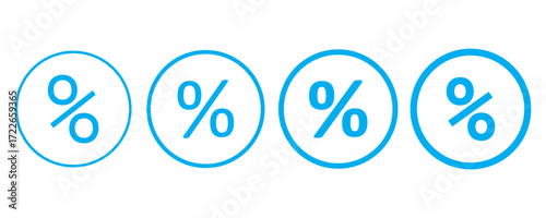 Price tag with the discount flat vector icon. Discounts flat vector icon. Sale flat vector icon