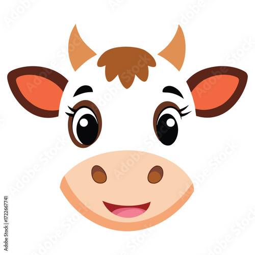 funny cow cartoon