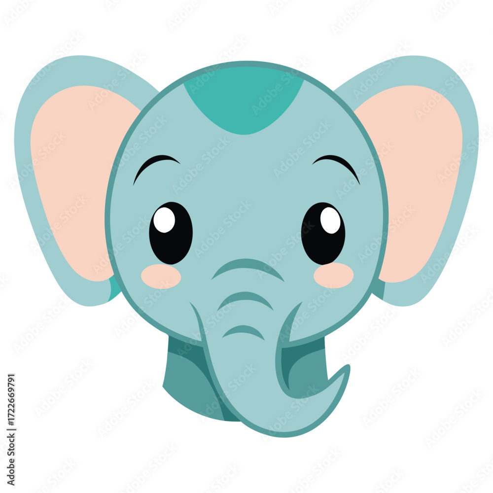 Obraz premium elephant vector-illustration